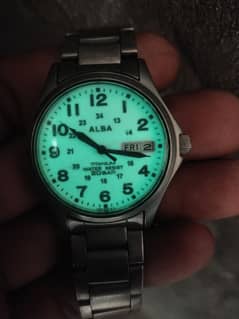 original Seiko Alba full glowing luminous