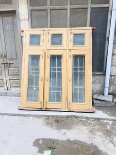 wood window