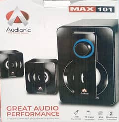 Audionic Max-101 2.1 Hi-Fi Speakers