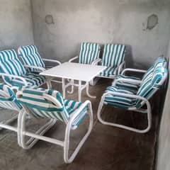 Garden chair. 6000 per chair and 6000 per table