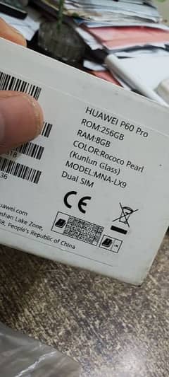 Huawei P60 Pro 8 256 approved  with box camera king