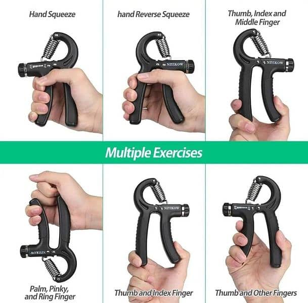 Hand Gripper Adjustable Resistance 2