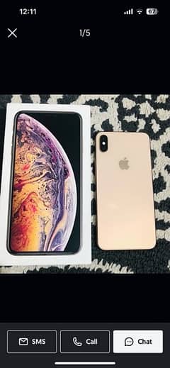 iphone xs max pta approve 256GB with box