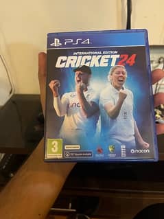 cricket 24 and fc 24 for ps4