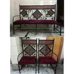 Iron Sofa Set