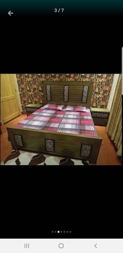 Single bed/King size bed/Dressing table/Bed set/Wooden bed/Furniture