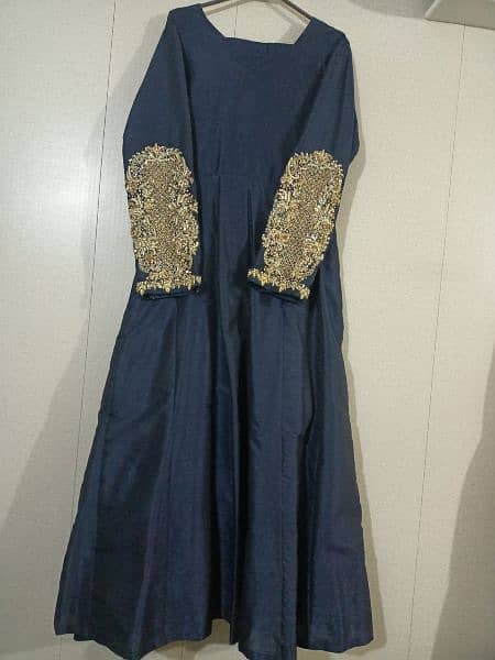 Navy blue long maxi 1