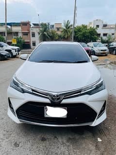 Toyota Corolla Altis Grande 2021 Registered 2022 Black interior