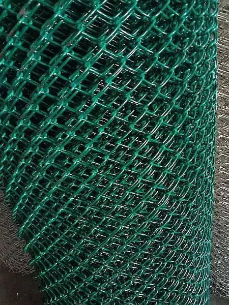 Chainlink fencing PVC coated 5mm 03007028033, razor wire 10