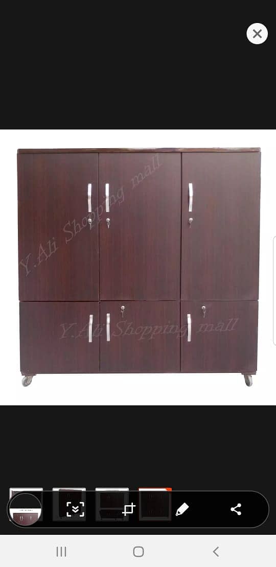 Wooden Almari/2 door wardrobe / 3 door wardrobe/safe almari/kid almari 3