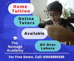 Home Tuition & Home Tutors Available in Lahore