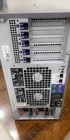 DELL POWEREDGE T610 TOWER  XEON 2450 V2 8 CORE   RAM DDR III FB 32 GB