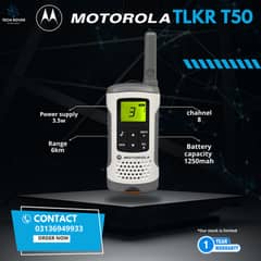walkie talkie ,Motrola TLKR T50, kenwood Samsung | Wirless Set |Hiking