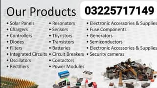 Electronics Accessories Suppliers Electrical Part's Industrial