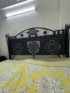 Complete iron bed set for sale