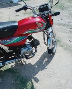 Honda Cd70cc All Pepper Clear Karachi No,,03497520844
