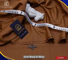 unstitched wash&wear