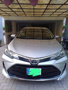 Toyota Corolla Altis 2022 silver  color