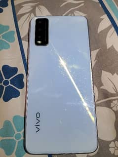 vivo y 20 with box and charger