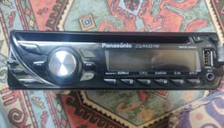 Panasonic Car Stereo Player with Aukey Bluetooth Device