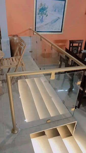 ALUMINIUM & GLASS WORKS ( SERVICES Glass Office Cabin | Glass Stairs 11