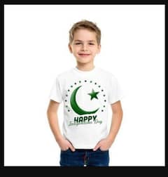 Boy's Stitched Cotton Printed T-Shirt