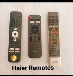 haier LG TCL remotes available