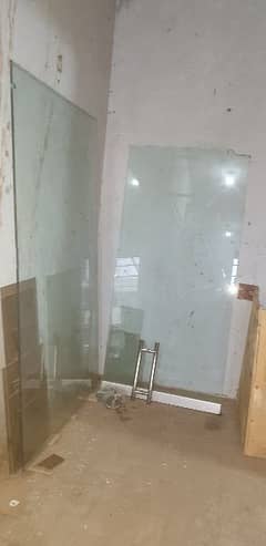 12mm glass shope door