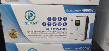 Primax PV 4000watt pin pack with 5 years warranty