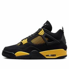 Nike shoes Retro 4 yellow thunder air jordan 4