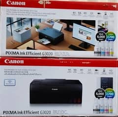 Canon PIXMA G3020 Easy Refillable Ink Tank, Wireless, 4-in-1 Printer