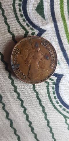 NEW PENCE 2 1979 RARE COIN