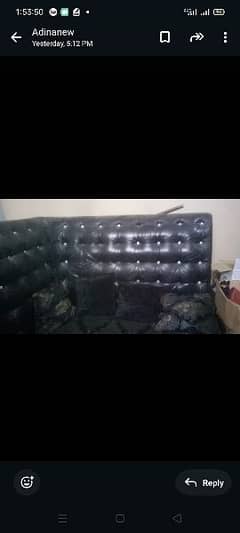 (high back) BLAck sofas