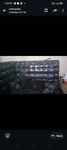 (high back) BLAck sofas 0