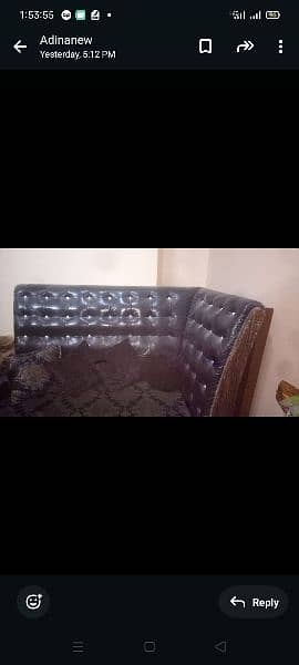 (high back) BLAck sofas 1