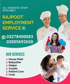 Domestic Staff Maid Staff Available Cook Filipino Nanny Driver Helper