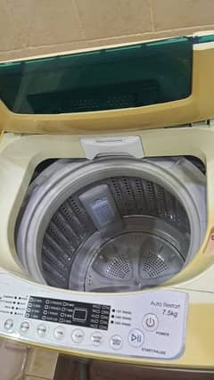 Haier fully automatic 7.5kg washing machine