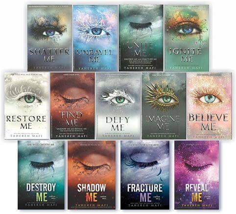 Set of 13 Books Shatter Me Series By Tahereh Mafi 1