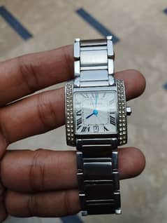 CARTIER TANK FRANCAISE DIAMOND Watch