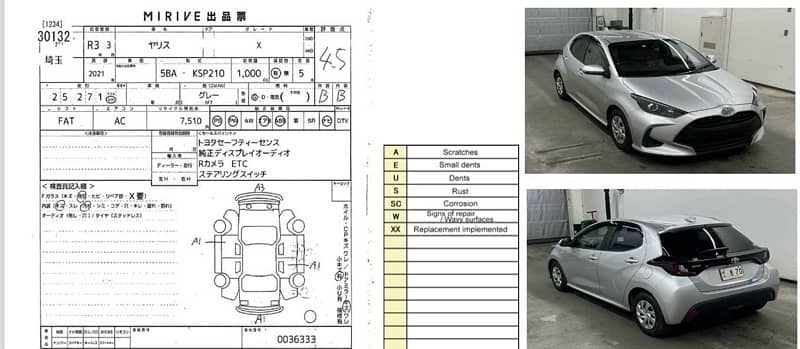 Toyota Yaris hatchback 1.0 X varient 2024 3