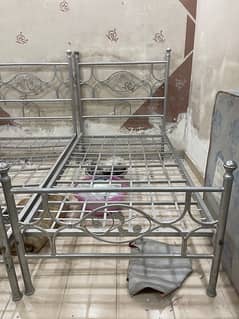 2 Singal Iron Bed For Sale
