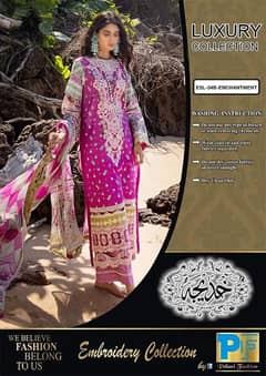 Women 3pc Embroidery Suit
