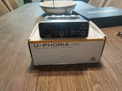 Behringer U-PHORIA UM2 With box