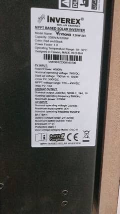 solar inverter inverex veron ll 3.2 kw