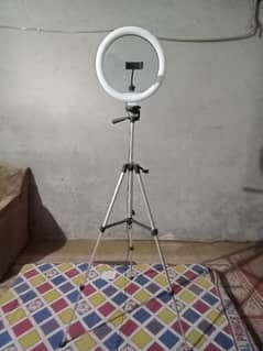 Mobil Stand with ring light 3 colours