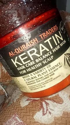 Keratin hair mask