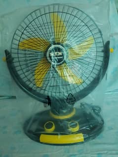 NTN Auto Rotatable Table Fan 12 Volt solar DC Fan With Free Supply