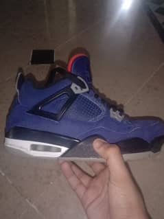 Jordan 4 loyal blue GS used size 38.5