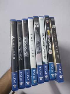 PS4 brand New Games (slightly Used)