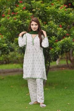 14 AUGUST | 3 pcs |  1 x Shirt, 1 x Dupatta, 1 x Trouser